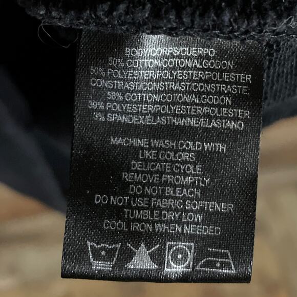 Marc New York Performance T-Shirt Dress Solid Black Lace Up Side Size Medium - Picture 7 of 12